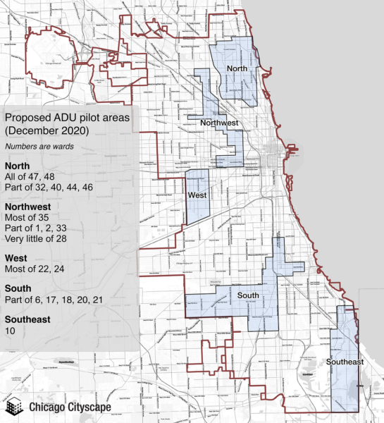 Chicago Pilot Zones Map The Preservation Compact